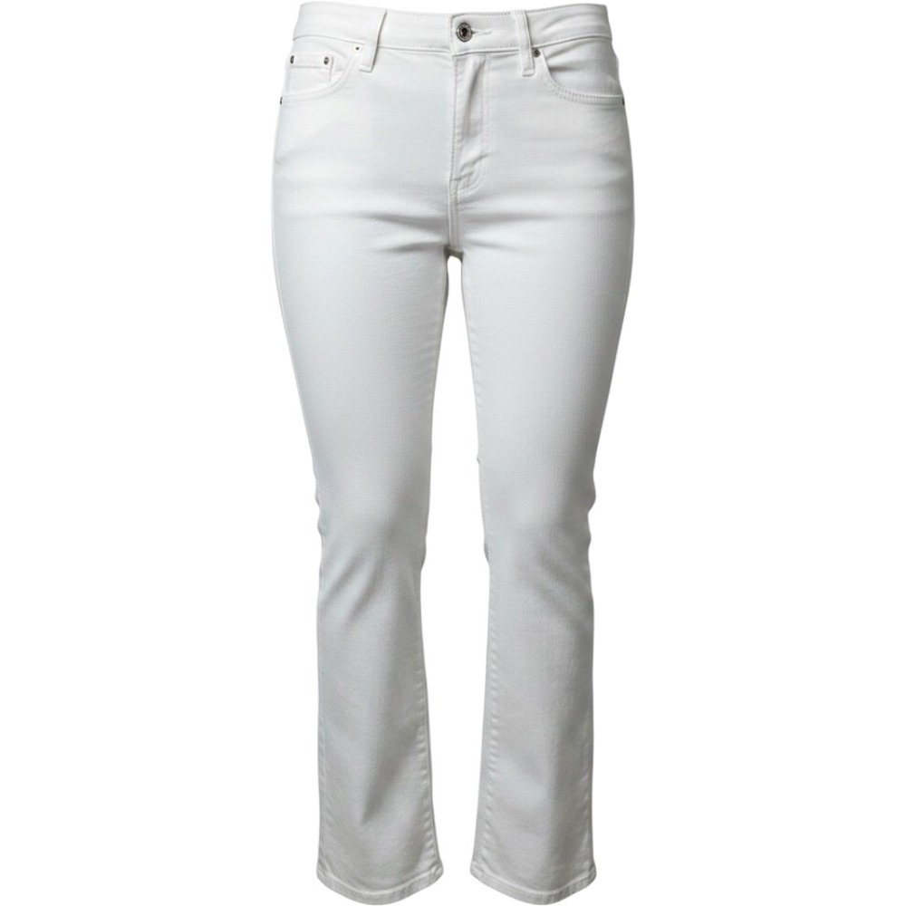 Vintage 80s Levis 505XX Jeans‎ White Denim Women's Size 16M (33x31) #439C